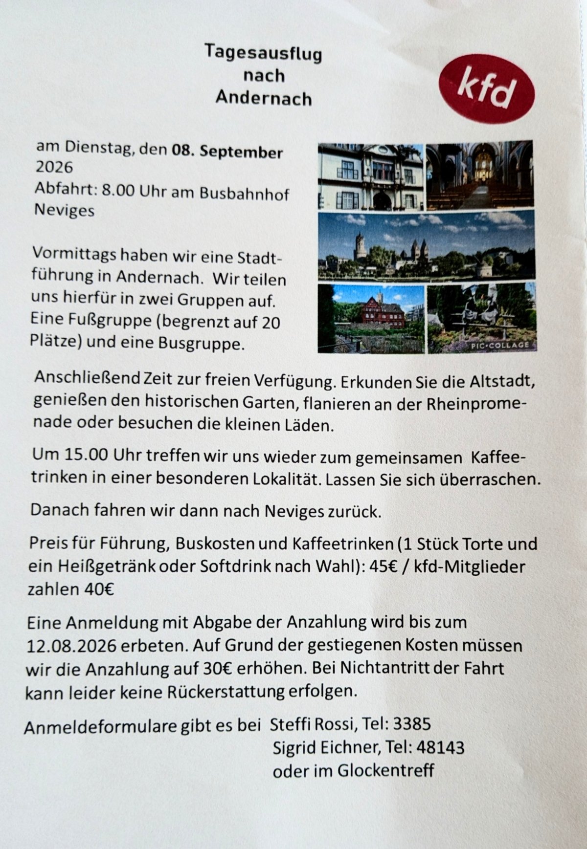 Tagesausflug Andernach (c) VR