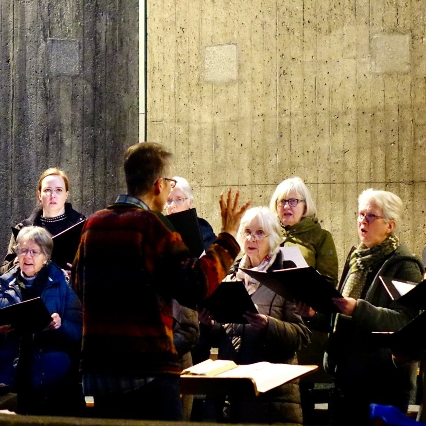 bei der Karfreitagsliturgie im Mariendom (c) Christoph Hees 2026