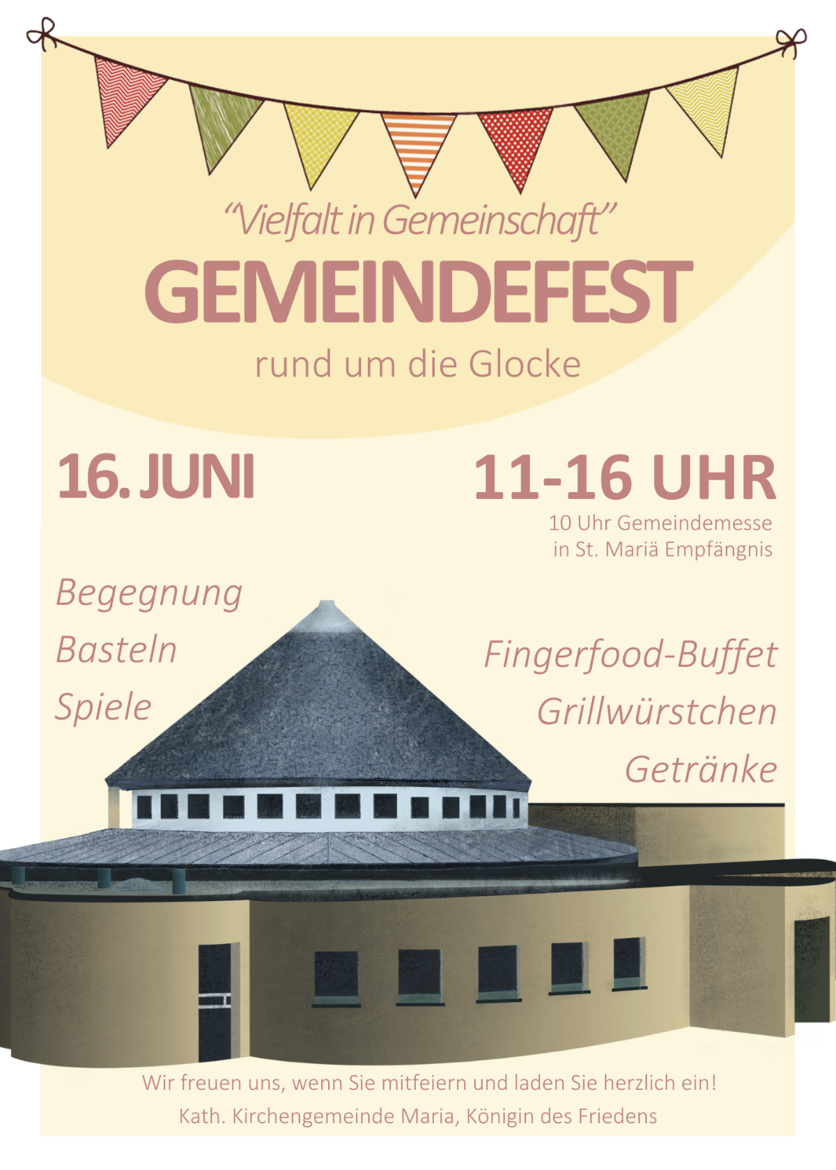Plakat Gemeindefest 2024